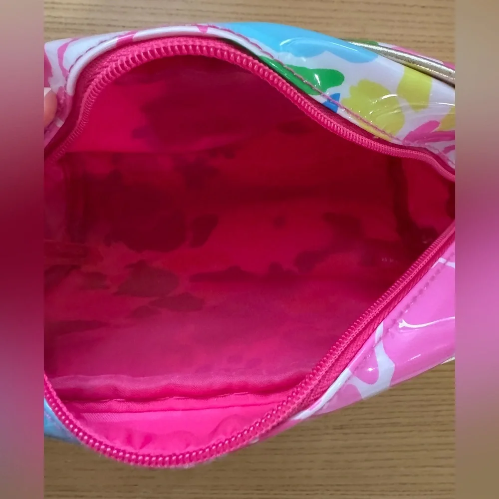 Lilly Pulitzer Estée Lauder Floral Cosmetic Bag